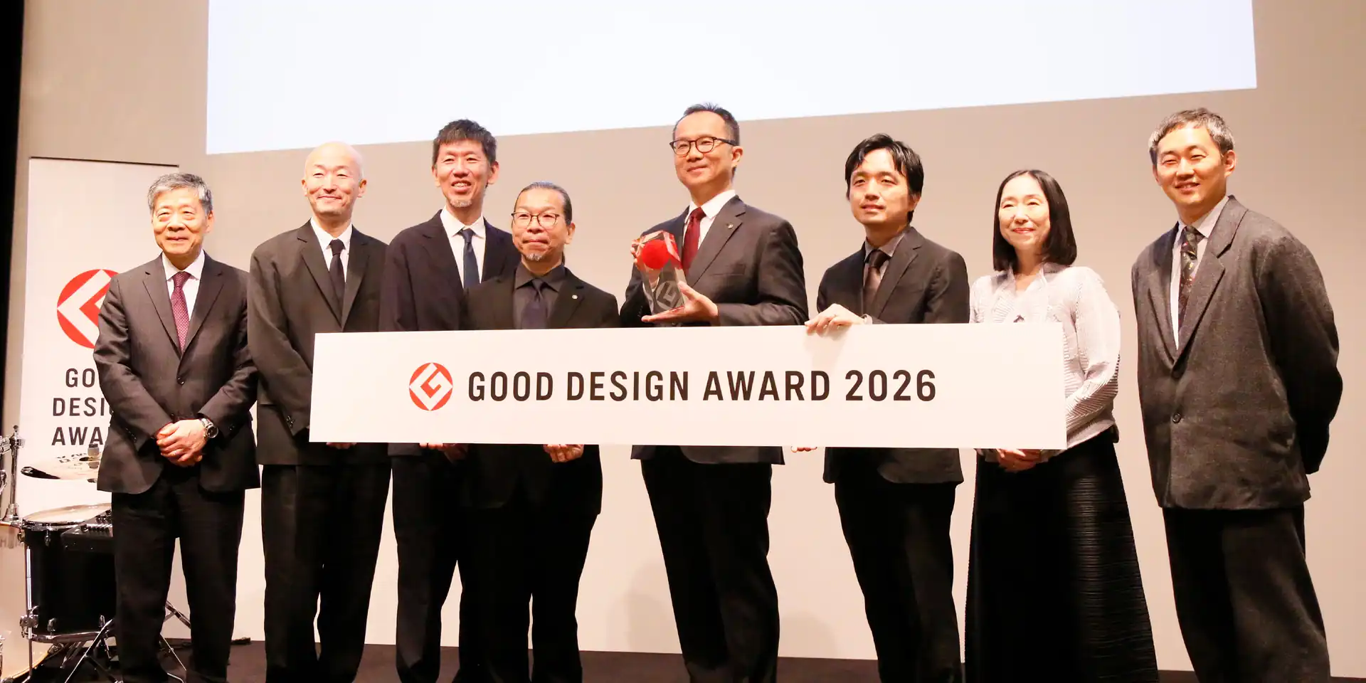 2026年度 グッドデザイン賞 発表！大賞は、ヤマハ株式会社 専用マイク付きドラム拡張モジュール　「EAD50」